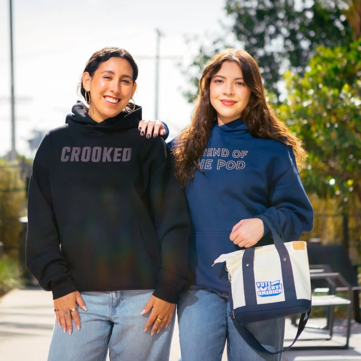 Crooked Logo Hoodie - Image 4