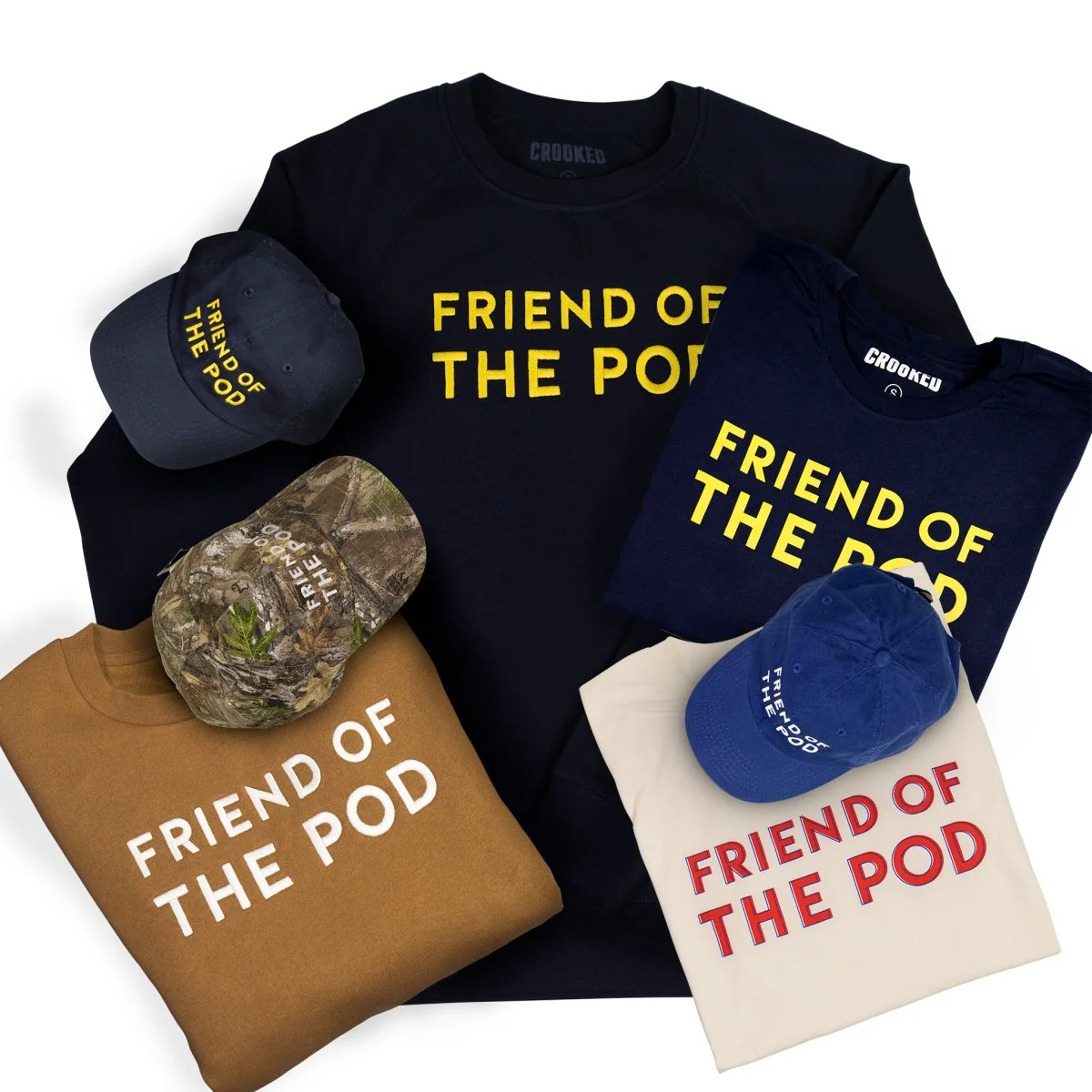 Friend of the Pod T-Shirt - Natural - Image 3