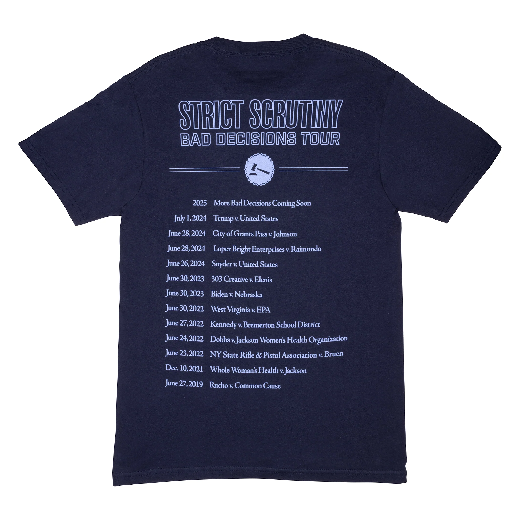 Strict Scrutiny 2025 Tour T-Shirt - Image 2
