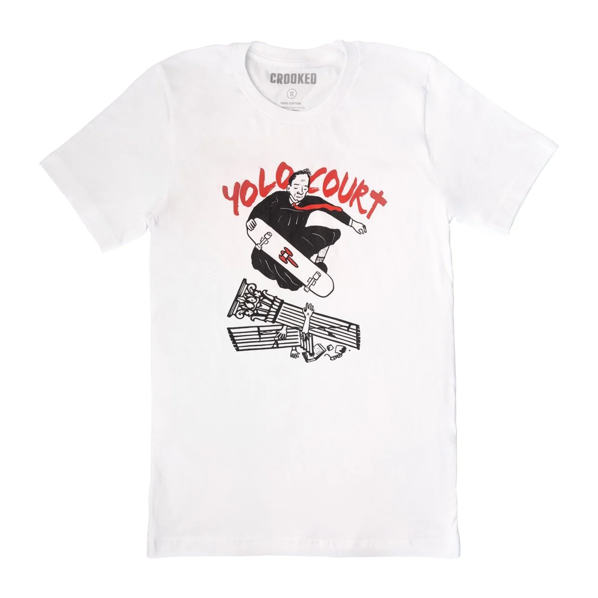 Strict Scrutiny Yolo Court T-Shirt - Image 4